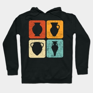 Pottery Retro Vintage Hoodie